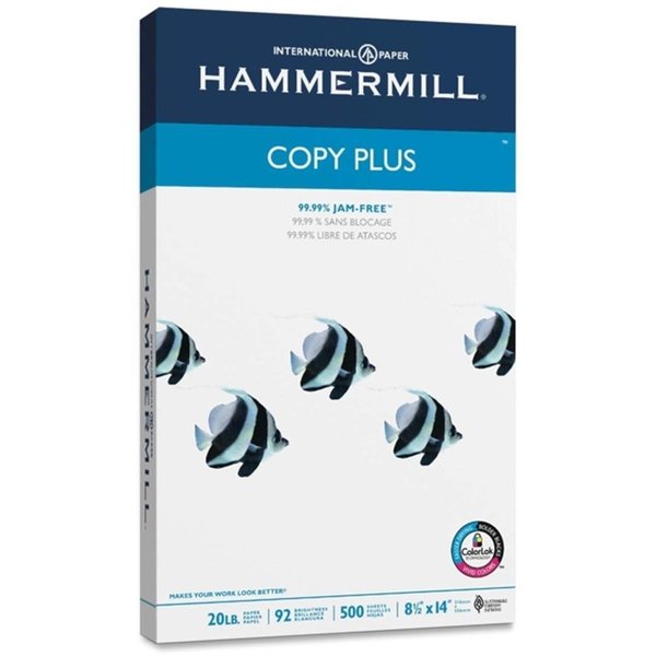 Lorell 8.5 x 14 in. Copy Plus 92 Brightness Copy Paper - White LO465059